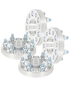 4Pcs 1" 6x4.5 Wheel Spacers 66.1mm 12x1.25 for 05-24 Nissan Frontier Pathfinder Xterra