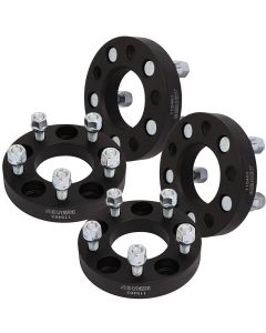 4Pcs 1" 5x4.5 5x114.3 Wheel Spacers 73mm 12x1.5 for 98-20 Toyota Camry Sienna Solara Tacoma 07-17 Jeep Compass Patriot