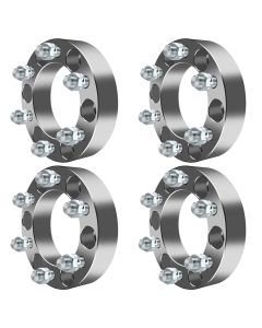 4Pcs 1.5" 6x5.5 Wheel Spacers 108mm 14x1.5 for 99-23 Cadillac Escalade 88-00 Chevry GMC C2500 K1500 K2500