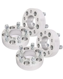 4Pcs 1.5" 5x4.5 5x114.3 Wheel Spacers 71.5mm 1/2" for 80-13 Jeep Cherokee Grand Cherokee Wrangler Liberty Comanche