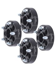 4Pcs 1.5" 5x4.5 to 5x5 Wheel Adapters 71.5mm 1/2" for82-19 Ford Bronco Explorer Mustang Ranger 91-10 Mazda B2500 B3000 B4000