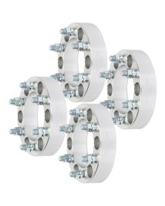 4Pcs 1.5" 6Lug 6x5.5 to 6x135 Wheel Adapter 108mm 14x1.5 for 88-22 Chevy Avalanche Silverado Suburban Tahoe GMC Savana Sierra Yukon