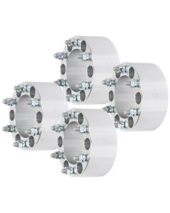 4Pcs 3" 6Lug 6x5.5 Wheel Spacers 108mm 12x1.5 for 04-14 Chevy Colorado 80-22 Toyota 4Runner Tacoma Tundra Sequoia