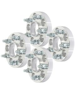 4Pcs 1" 5Lug 5x110 Wheel Spacers 65.1mm 12x1.25 for 15-17 Chrysler 200 14-23 Jeep Cherokee 13-16 Dodge Dart