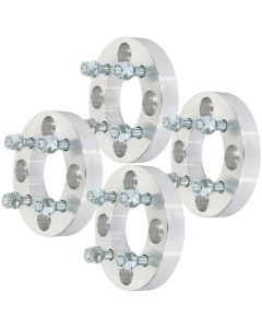 4Pcs 1" 4Lug 4x108 to 4x100 Wheel Adapters 78.1mm for 74-19 Contour EcoSport Escort Fiesta Focus Mustang Thunderbird