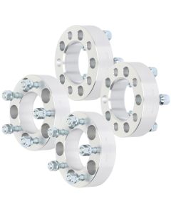 4Pcs 1.5" 5Lug 5x4.5 Wheel Spacers 82.5mm Bore 12x1.25 for 84-22 Nissan 240SX 350Z 370Z Altima 92-22 Infiniti EX35 FX35 G35 G37