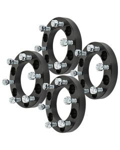 4Pcs 1" 6x5.5 Wheel Spacers 108mm 12x1.5 for 04-14 Chevy Colorado 13-22 Ford Ranger 04-12 GMC Canyon 95-22 Toyota Tacoma Tundra