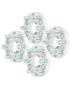 4Pcs 1" 6x120 Wheel Spacers 66.9mm 14x1.5 for 15-23 Chevrolet Blazer Colorado Traverse GMC Acadia Canyon 18-23 Buick Enclave