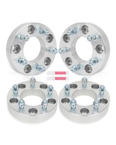 4Pcs 1.5" 5x135 to 5x5 Wheel Adapters 87.1mm 14x2 for 00-03 Ford F150 Expedition 99-02 Lincoln Navigator Blackwood