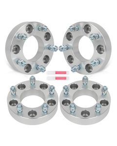 4Pcs 1.5" 5x135 to 5x5.5 Wheel Adapters 87.1mm 14x2 for 00-04 Ford Expedition F-150 Heritage 99-02 Lincoln Navigator Blackwood