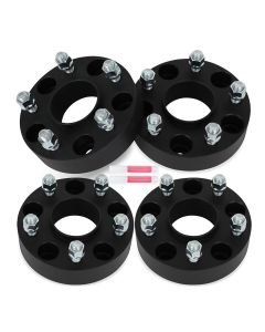 4Pcs 1.5" 5x5 Wheel Spacers 71.5mm 14x1.5 for 11-22 Dodge Durango 11-24 Jeep Grand Cherokee Wrangler 18-24 Jeep Wrangler