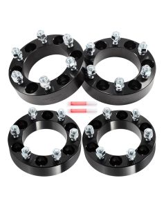 4Pcs 1.5" 6x5.5 Wheel Spacers 108mm 12x1.25 for 86-10 Nissan Pickup 87-04 Nissan Pathfinder 04-23 Nissan TITAN 04-10 INFINITI QX56