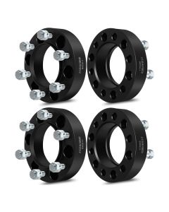 1.5 inch 6x5.5 6 Lug Wheel Spacers For 2003-2009 Lexus GX470 2007-2014 Toyota FJ Cruiser 4Pcs
