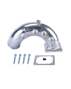 Polished 3" Air Intake Elbow Tube for 1998.5-2002 Dodge Ram 2500 3500 Cummins Diesel 5.9L