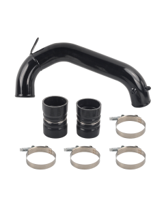 2008-2010 Ford F250 F350 F450 F550 Super Duty 6.4L Powerstroke Diesel 3" Cold Side Intercooler Pipe Boot Kit Black