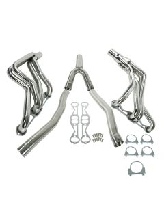 1982-1992 Chevy Camaro Pontiac Firebird 5.0L 5.7L V8 Exhaust Header with Y-Pipe Kit