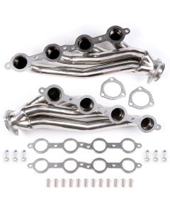 Shorty Stainless Exhaust Header for Chevy Chevelle Camaro LS1 LS2 LS3 LS6 LS7 1997-2015