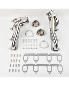 1965+ Ford Big Block FE 330 360 390 428 Full Size Shorty Hugger Exhaust Header with Bolts