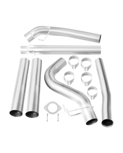 2011-2023 Ford 6.7L Powerstroke 5" Downpipe Back DPF & Cat Delete Exhaust System