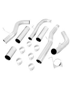 2011-2015 Chevrolet Silverado & GMC Sierra 2500 3500HD Duramax 6.6L Downpipe Back Race Exhaust