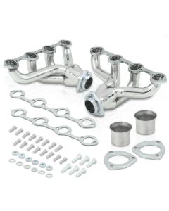 Ford V8 SBC Small Block Hugger Short Header Exhaust Manifold