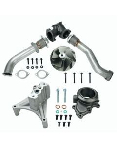 1999.5-2003 Ford 7.3L Powerstroke Turbo Pedestal Non-EBP Valve Upgraded 5+5 Wheel & Up Pipes