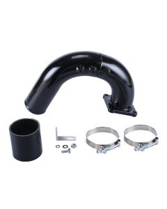 Black High Flow Intake Elbow Tube Pipe for 2003-2007 Dodge Ram 2500 3500 5.9L Cummins Diesel