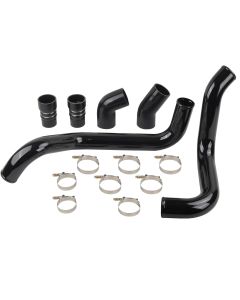 Black 3" Intercooler Pipe Boot Kit for 2002-2004 Chevy GMC 6.6L LB7 Duramax Diesel 2500HD 3500