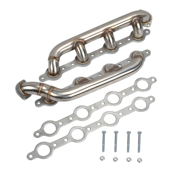Stainless Exhaust Header for 1999-2003 Ford Powerstroke F250 F350 F450 7.3L