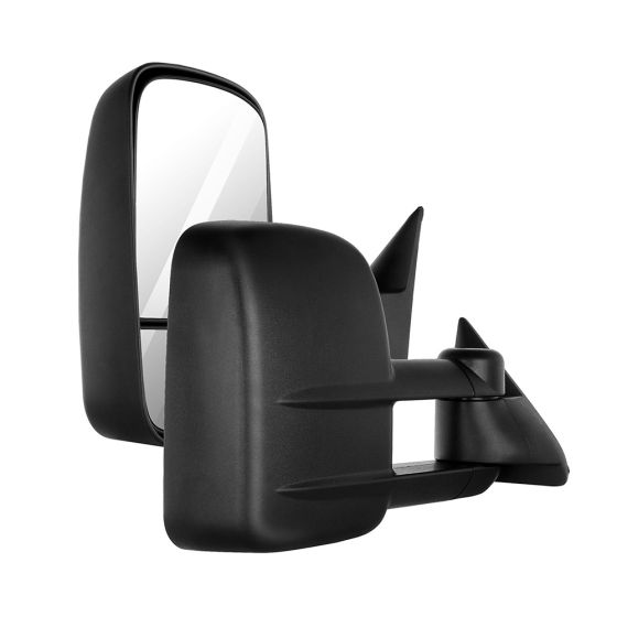 Towing Mirror Pair for 1988-2000 Chevy GMC C1500 C/K 1500 2500 3500 Suburban Manually Adjustable