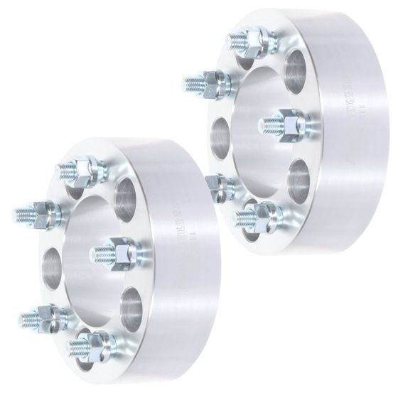 2Pcs 2" 5x4.75 Wheel Spacers 87.1mm 12x1.5 for 82-19 Chevy Blazer Camaro Corvette S10 95-04 GMC Jimmy Sonoma