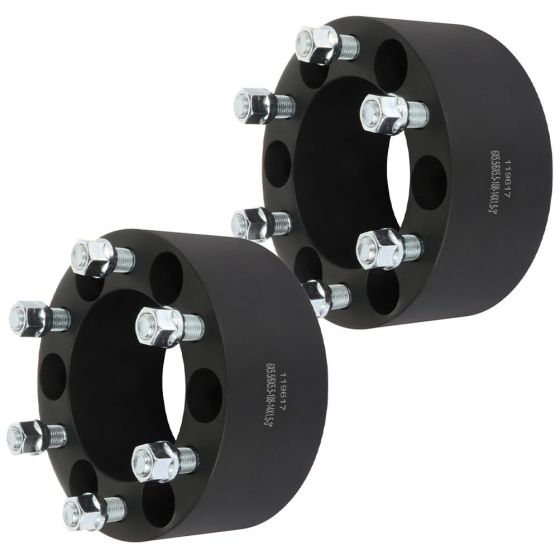 2Pcs 3" 6x5.5 Wheel Spacers 108mm 14x1.5 for 08-22 Cadillac Escalade 88-22 Chevy Silverado Suburban GMC Sierra Yukon C2500 K1500 K2500