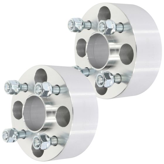 2Pcs 2" 4Lug 4x100 Wheel Spacers 56.1mm 12x1.5 for 79-20 Honda FitAccord Civic CRX 87-20 Mitsubishi Lancer Mirage