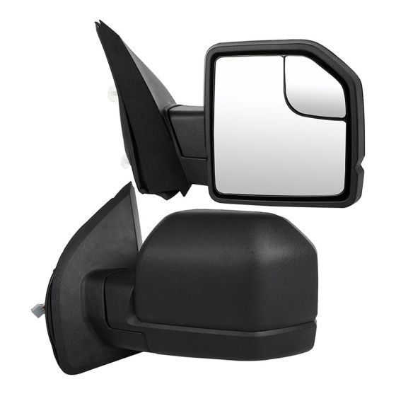 Towing Mirror Pair for 2015-2020 Ford F150 F150 Power Blind Spot Glass Temper Sensor