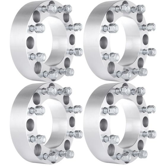 4Pcs 2" 8Lug 8x170mm 126mm Bore Wheel Spacers for 2003-2022 Ford F250 F350 Super Duty Excursion