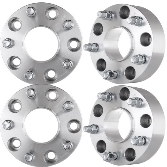 4Pcs 2" 5Lug 5x5.5(5x139.7) Wheel Spacers for 07-09 Chrysler Aspen 02-13 Dodge Ram 1500 Dakota Durango