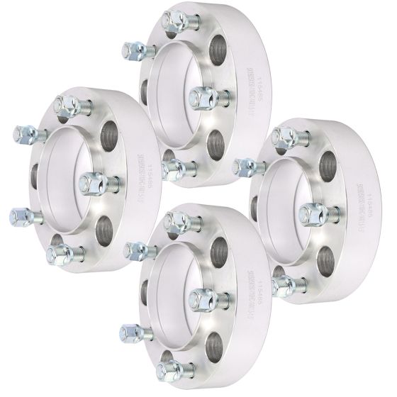 4Pcs 1.5" 5Lug 5x150 Wheel Spacers 110mm 14x1.5 for 98-21 Lexus LX470 LX570 05-21 Toyota Sequoia Tundra
