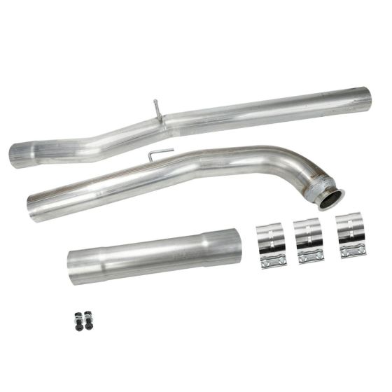 2011-2015 Chevy Silverado Sierra 2500HD 3500HD 6.6L Duramax Diesel 3.5-4" DPF Delete Pipe Eliminator