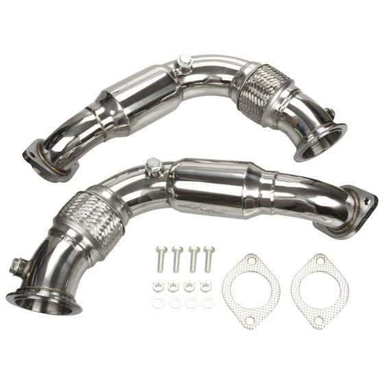 2008-2014 BMW X6 X5 550i 650i 750i N63B44 4.4L V8 Turbo Downpipe Exhaust