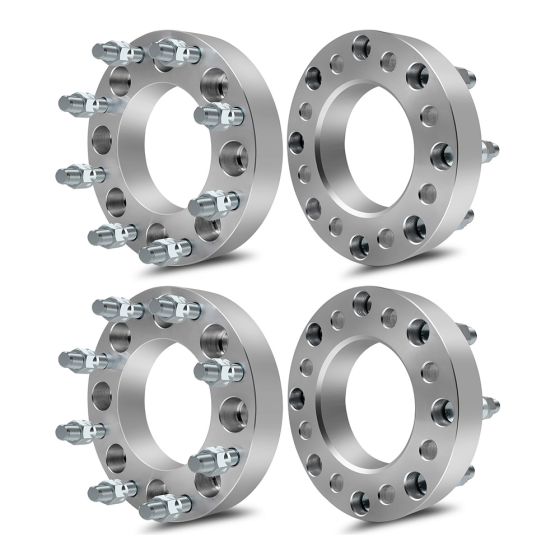 1.5 inch 8x6.5 to 8x180 8 Lug Wheel Spacers For 1996-2000 Chevrolet C3500 Chevrolet K3500 4Pcs