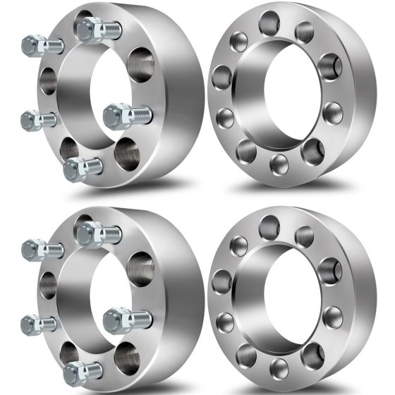 4Pcs 2" 5x4.5 5Lugs Wheel Spacers Adapters For 07-14 Ford Edge 06-07 Ford Freestar
