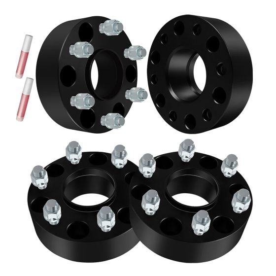 4Pcs 2" 6x5.5 Hubcentric Wheel Spacers 78.1mm 14x1.5 for 23-25 Cadillac Escalade ESV 88-25 Chevy Silverado Tahoe GMC Sierra Yukon