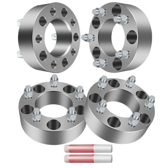 4Pcs 2" 5x5 Wheel Spacers 87.1mm 1/2" for 99-18 Jeep Commander Wrangler Grand Cherokee 85-02 Chevy Astro 85-02 GMC Safari