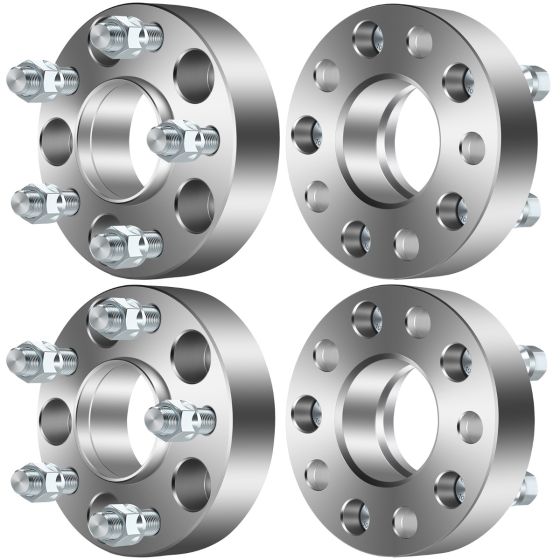 4Pcs 1.5" 5x4.75 Wheel Spacers 70.5mm 12x1.5 for 83-19 Chevy Blazer Camaro Corvette S10 82-05 GMC Jimmy S15 Sonoma