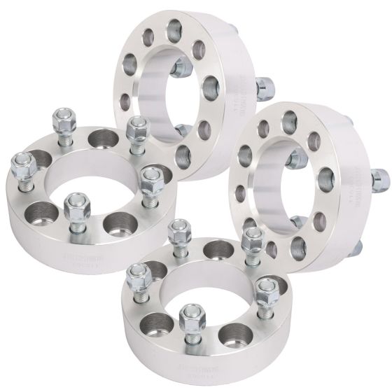 4Pcs 1.5" 5x4.5 Wheel Spacers 82.5mm 1/2" for 64-14 Ford Mustang Ranger 84-12 Jeep Wrangler Grand Cherokee