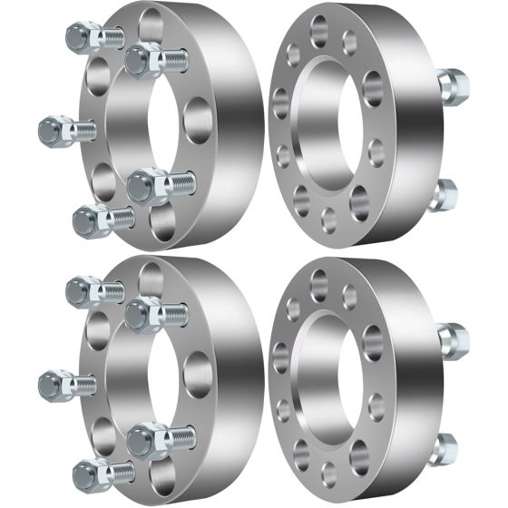 4Pcs 1.5" 5x5 Wheel Spacers 87.1mm M14x1.5 for 11-23 Dodge Durango 18-23 Jeep Gladiator Grand Cherokee Wrangler