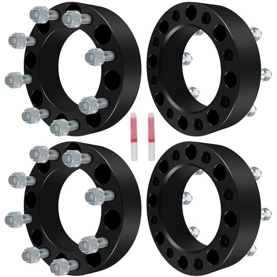 4Pcs 2" 8x170 Wheel Spacers 130mm 14x2 for 99-02 Ford F250 F350 Super Duty Excursion