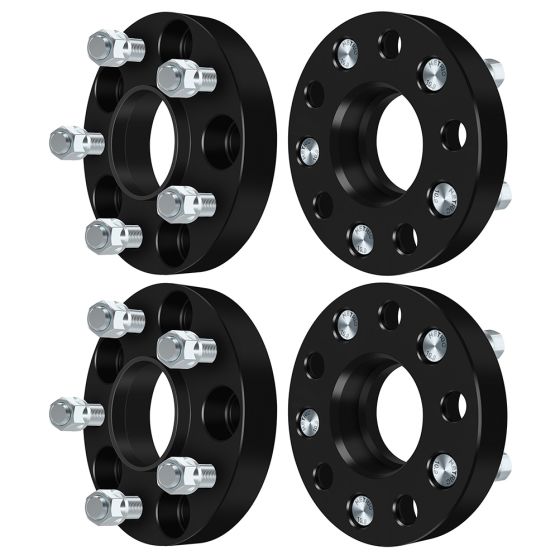 4Pcs 1" 5x4.5 Wheel Spacers 66.2mm 12x1.25 for 02-22 Nissan 350Z 370Z Altima GTR 93-13 INFINITI EX35 EX37 FX37 FX50 G35 G37