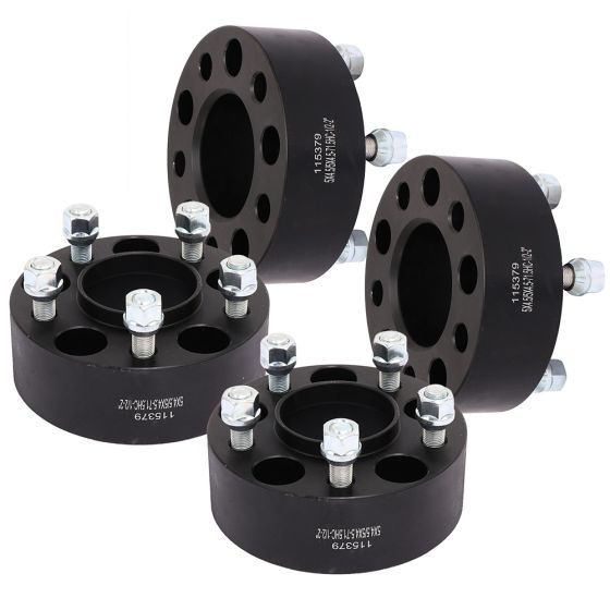 4Pcs 2" 5x4.5 Wheel Spacers 71.5mm 1/2" for 80-12 Jeep Cherokee Grand Cherokee Wrangler Liberty Comanche