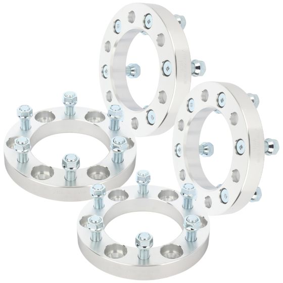 4Pcs 1" 6x5.5 Wheel Spacers 108mm 14x1.5 for 88-22 Chevy Silverado Tahoe GMC Sierra Yukon C2500 K1500 K2500